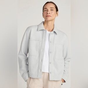 The On-the-Go Poly Cropped Jacket Relaxed Fit XS